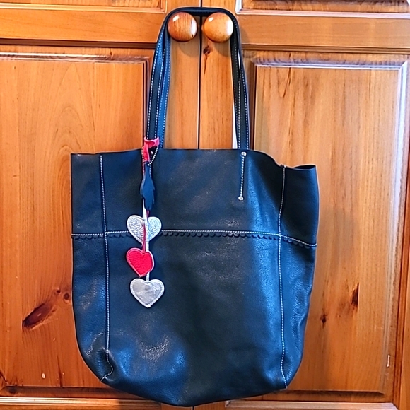 Roots Bags Nwot Roots Leather Tote Black Poshmark
